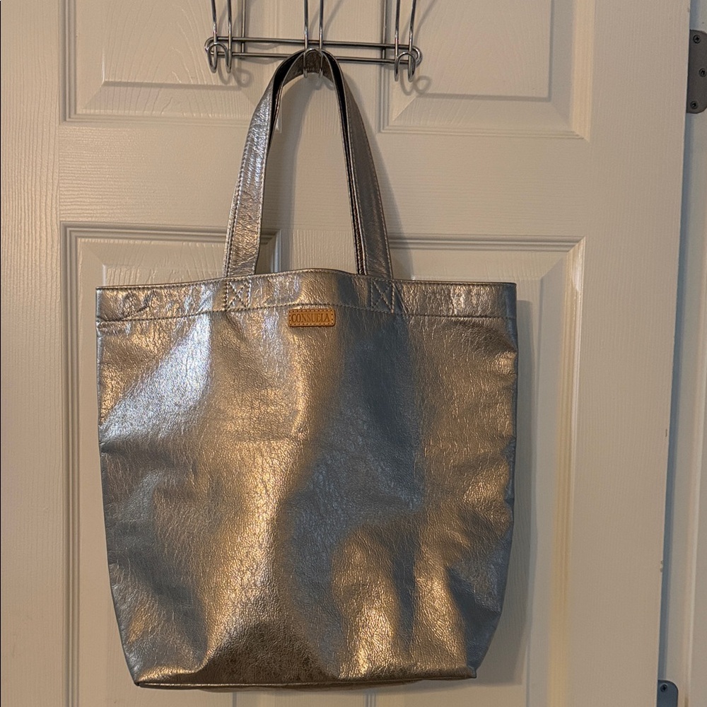 Silver Consuela Tote
